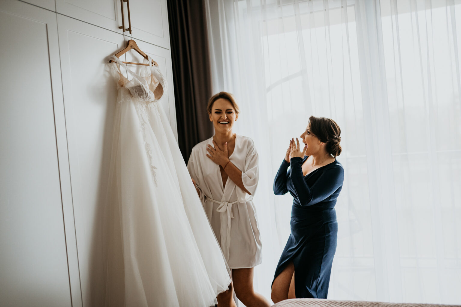 Przygotowania panny młodej